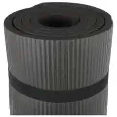 Черный коврик для йоги 183 х 61 х 1,5 см