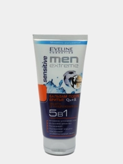 Eveline Cosmetics Бальзам после бритья Men Extreme Sensitive, Q10+R, 5 в 1, 200 мл