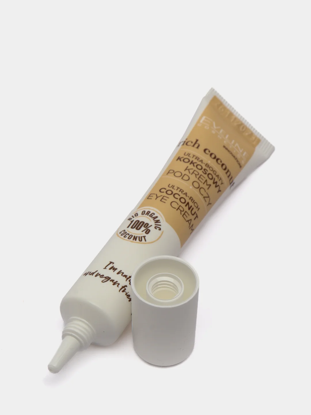 Eveline Cosmetics RICH COCONUT Питательный кокосовый крем для кожи вокруг глаз, 20 мл
