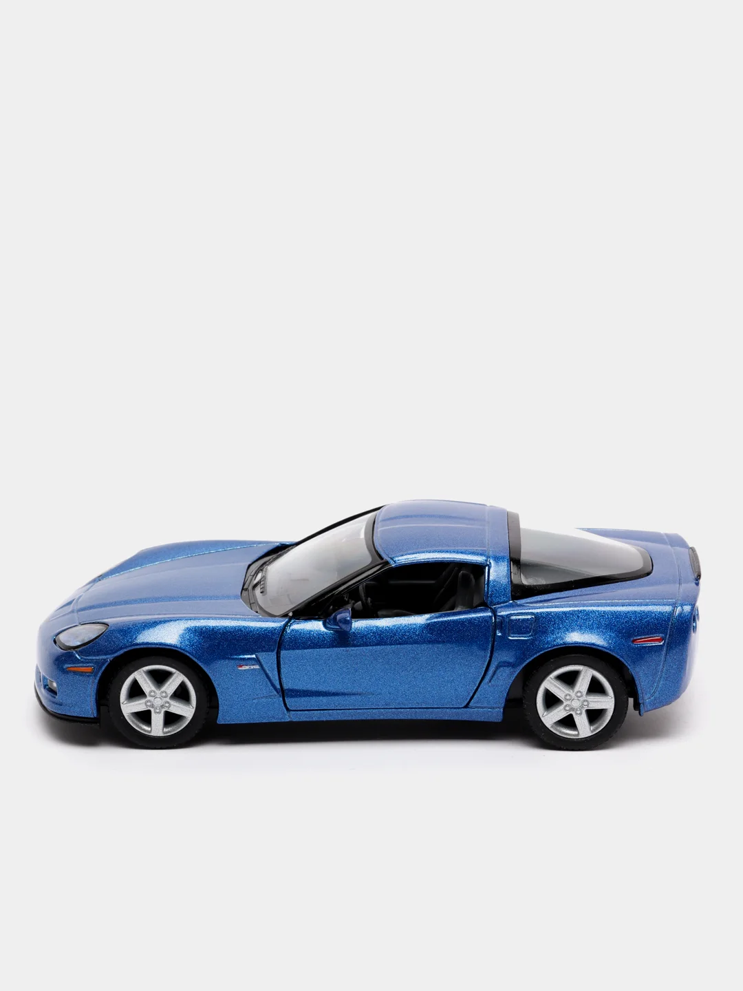 Синий металлическая машинка Chevrolet Corvette Z06 2007 KT5320D