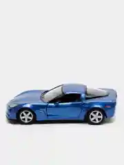 Синий металлическая машинка Chevrolet Corvette Z06 2007 KT5320D