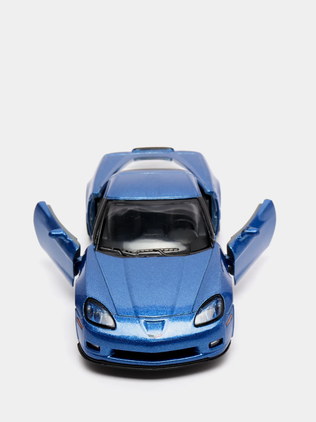 Синий металлическая машинка Chevrolet Corvette Z06 2007 KT5320D