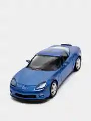 Синий металлическая машинка Chevrolet Corvette Z06 2007 KT5320D