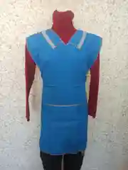 Голубой фартук габардин рабочий