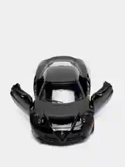 Черный металлическая машинка 2013 Alfa Romeo 4C KT5366D