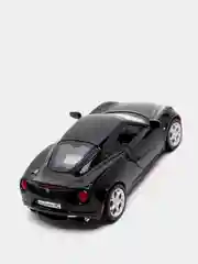Черный металлическая машинка 2013 Alfa Romeo 4C KT5366D