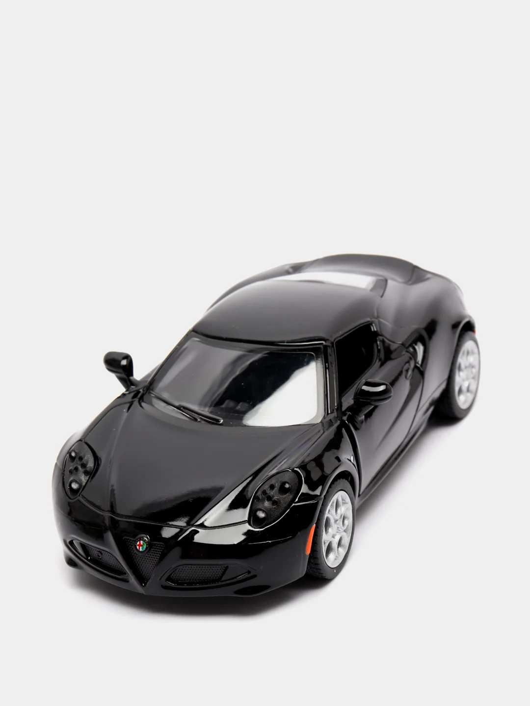 Черный металлическая машинка 2013 Alfa Romeo 4C KT5366D
