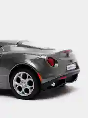 Серый металлическая машинка 2013 Alfa Romeo 4C KT5366D