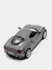 Серый металлическая машинка 2013 Alfa Romeo 4C KT5366D