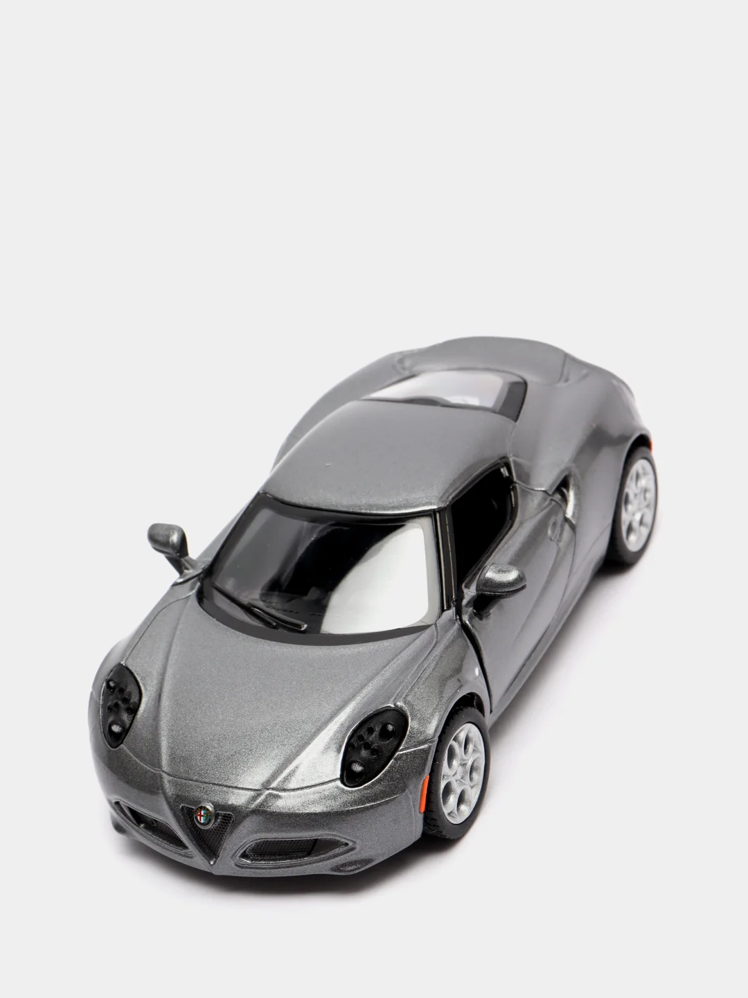 Серый металлическая машинка 2013 Alfa Romeo 4C KT5366D