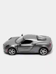 Серый металлическая машинка 2013 Alfa Romeo 4C KT5366D
