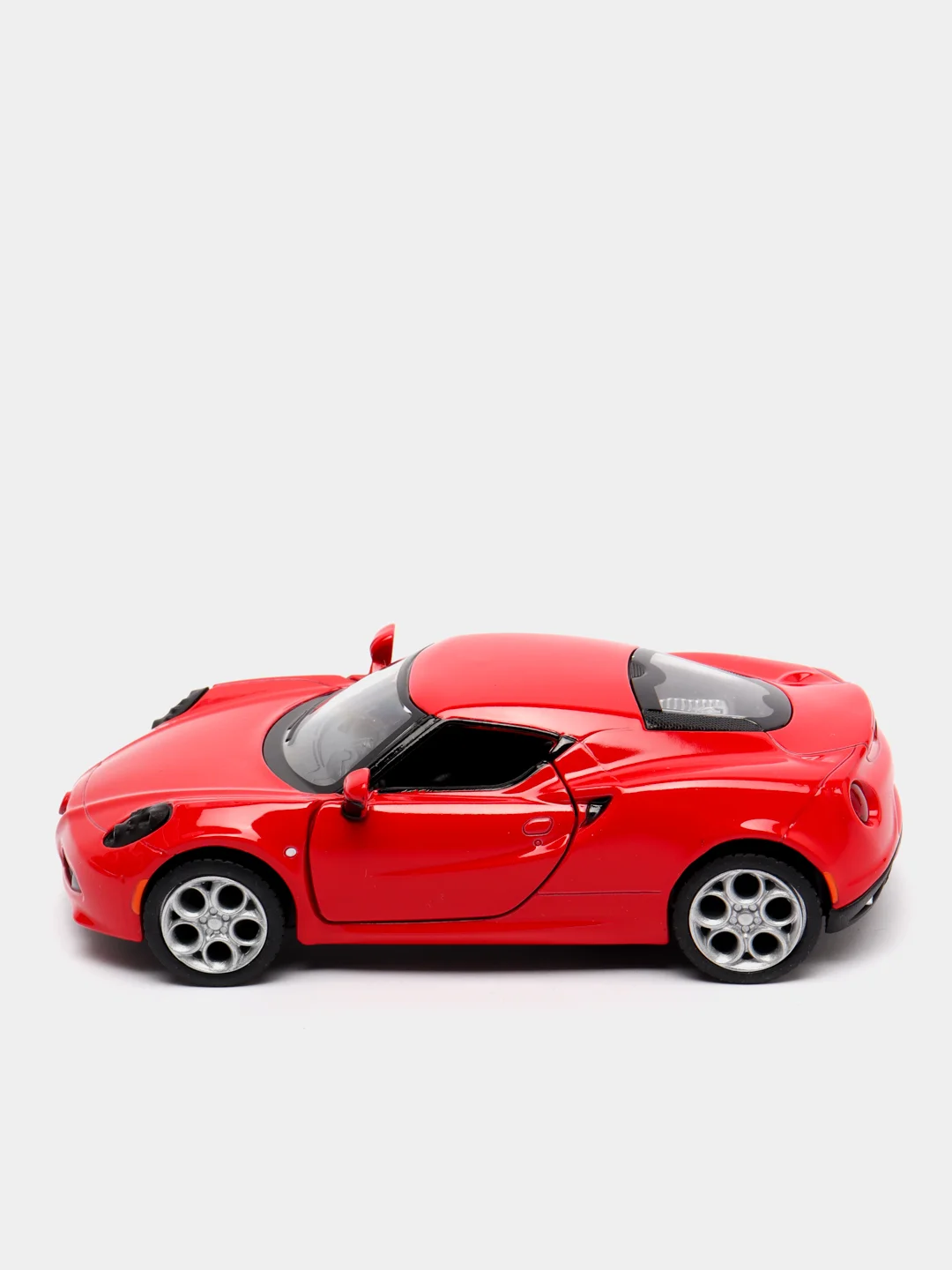 Красный металлическая машинка 2013 Alfa Romeo 4C KT5366D