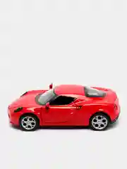 Красный металлическая машинка 2013 Alfa Romeo 4C KT5366D