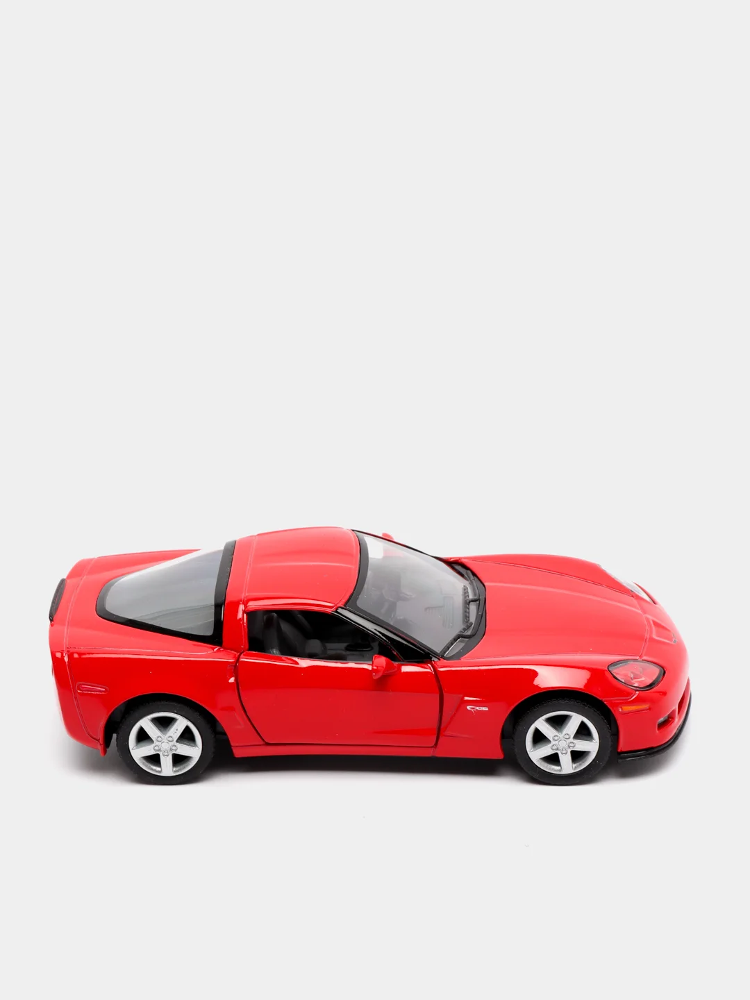 Красный металлическая машинка Chevrolet Corvette Z06 2007 KT5320D