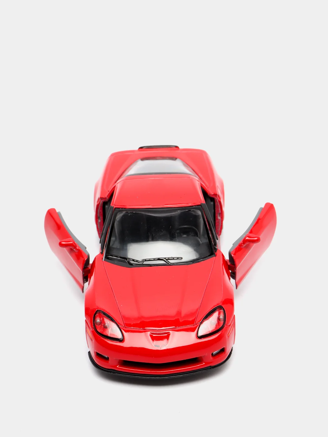 Красный металлическая машинка Chevrolet Corvette Z06 2007 KT5320D