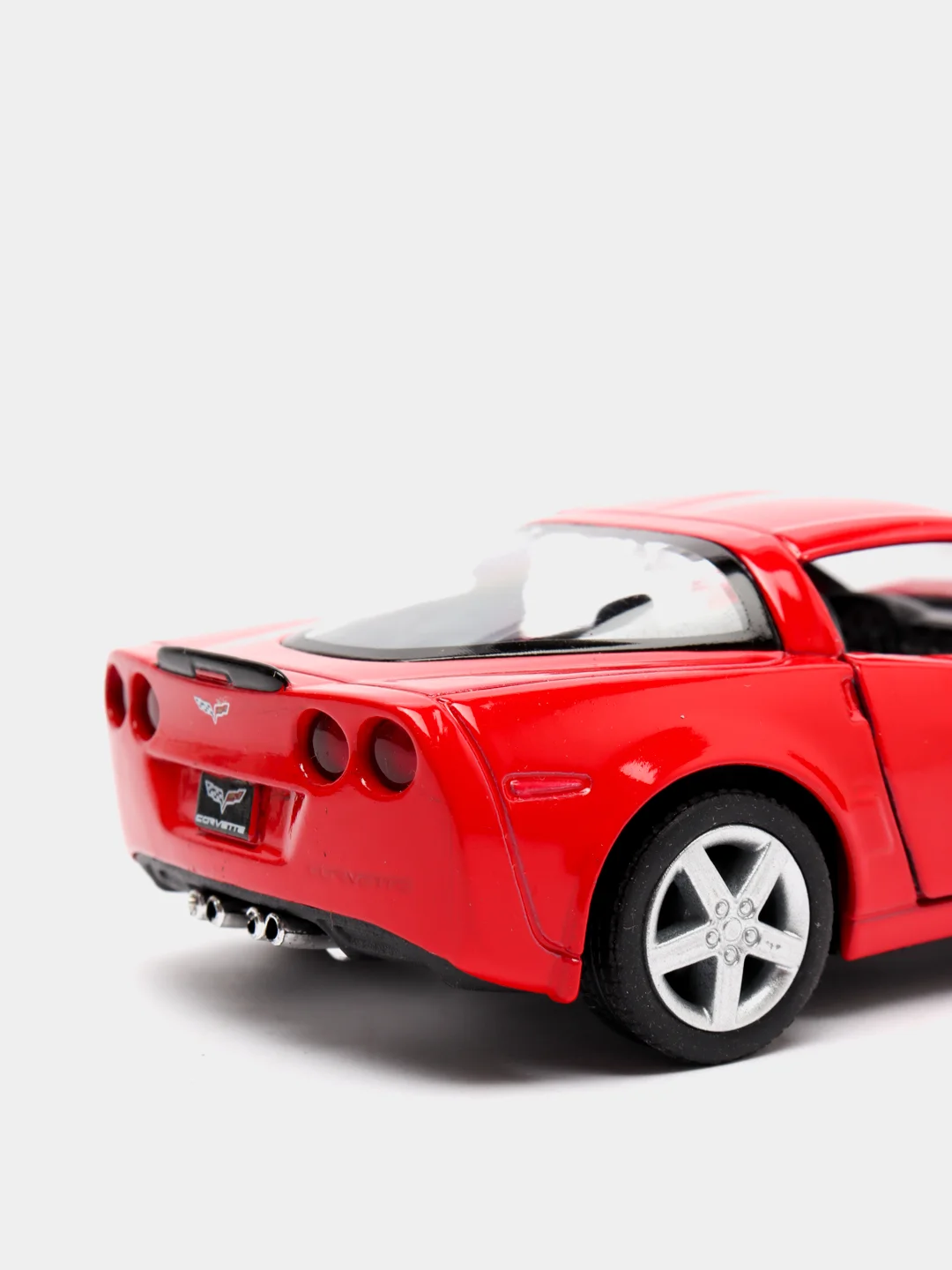 Красный металлическая машинка Chevrolet Corvette Z06 2007 KT5320D