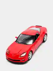 Красный металлическая машинка Chevrolet Corvette Z06 2007 KT5320D