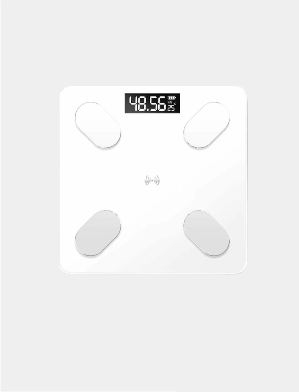 Белый напольные весы Bluetooth Bathroom scale