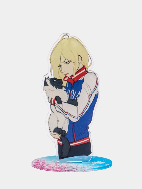 Акриловая 2д фигурка по аниме "Юри на льду / Yuri on Ice"