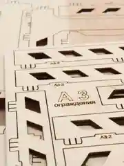 Парковка с автосервисом 3 уровня, трек, КубиГрад