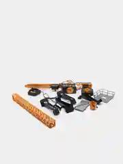 Подъемный кран на дистанционном управлении 1:18 Funky Toys FT74877, 88 см