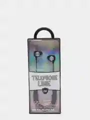 Черный вакумные наушники Telephone Line R11