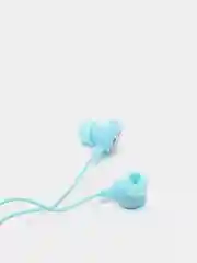 Голубой вакумные наушники Telephone Line R11