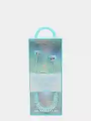 Голубой вакумные наушники Telephone Line R11