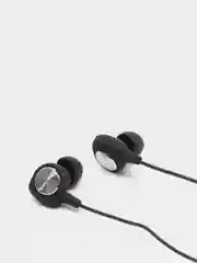 Черный вакумные наушники Telephone Line R11
