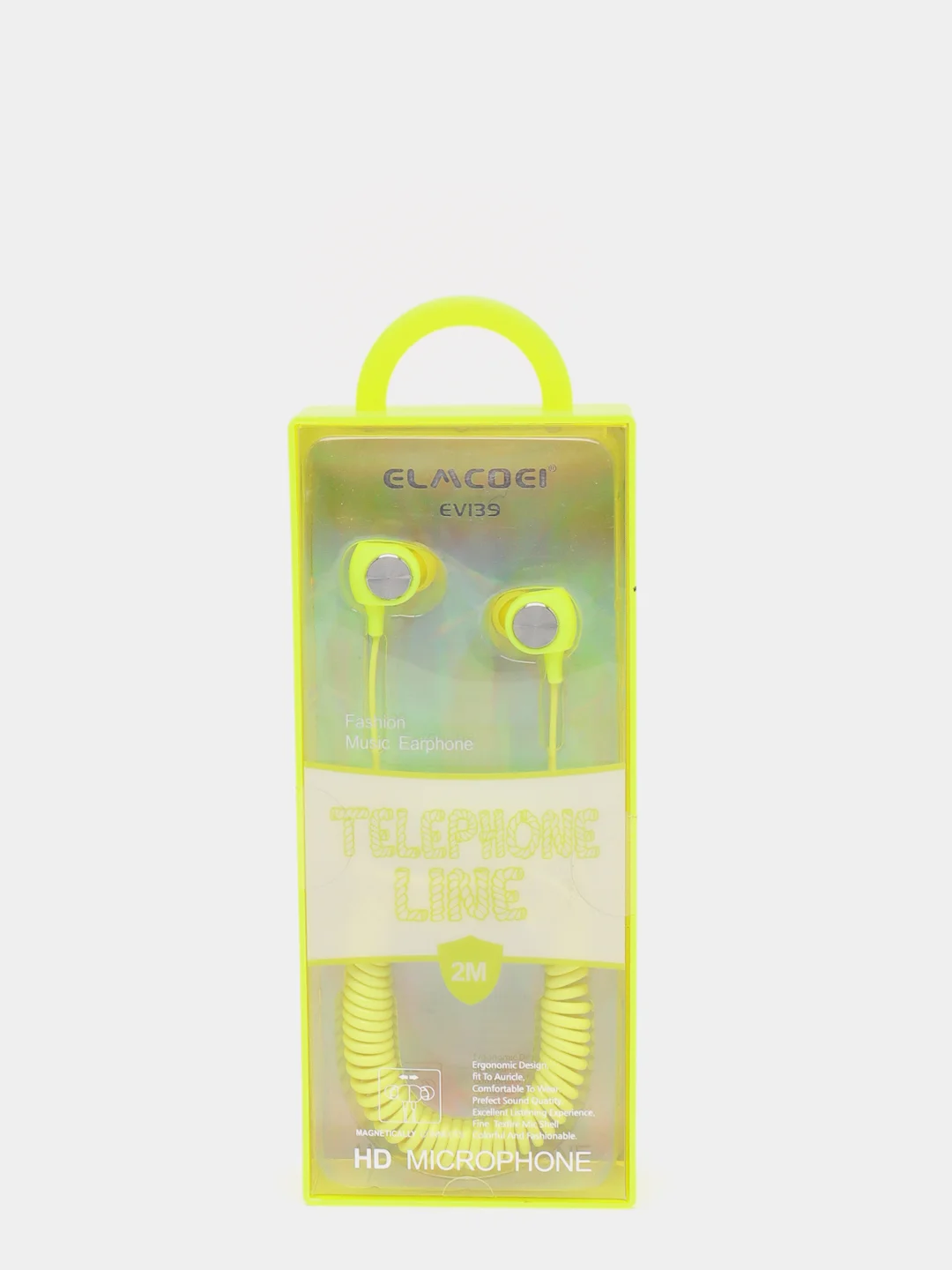 Лайм вакумные наушники Telephone Line R11