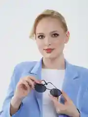 Очки солнцезащитные, имиджевые унисекс с чехлом и салфеткой