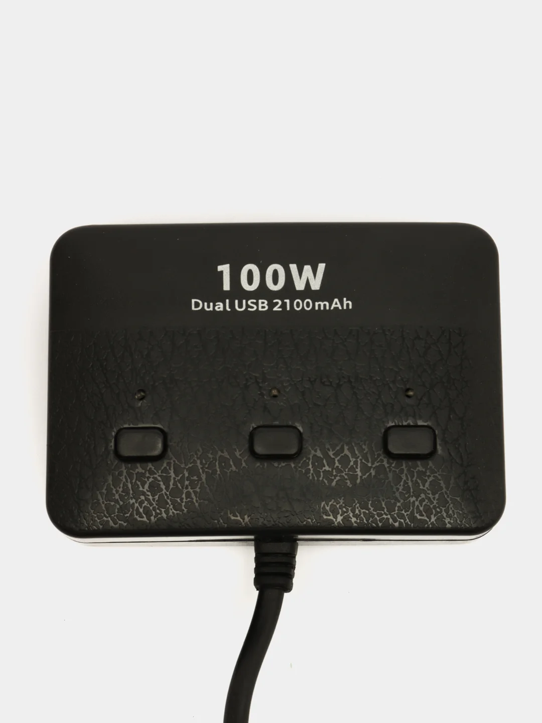 Разветвитель прикуривателя Olesson, 1636, на 3 прикуривателя, 2 USB выход 3100mAh