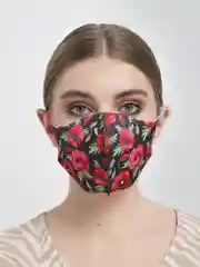 Алый маска защитная не медицинская, маска защитная многоразовая