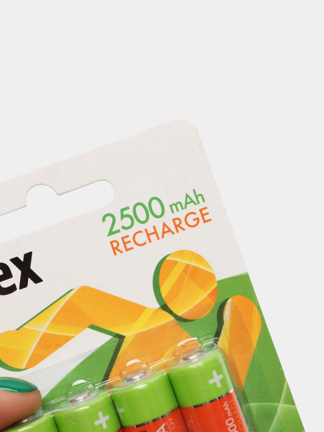 Аккумулятор Ni-MH Mirex HR6, AA, 2500mAh, 1,2V, 4 штуки
