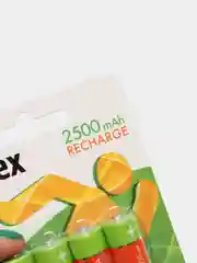 Аккумулятор Ni-MH Mirex HR6, AA, 2500mAh, 1,2V, 4 штуки