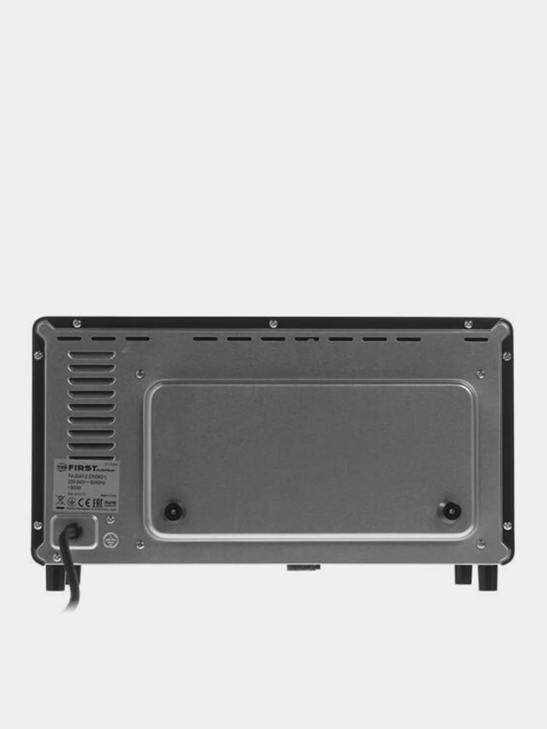 Тостер-печь FIRST FA-5041-2 Black объем 10 л, мощность 800 Вт