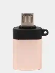 Адаптер Micro-OTG A2 J0061, золотой