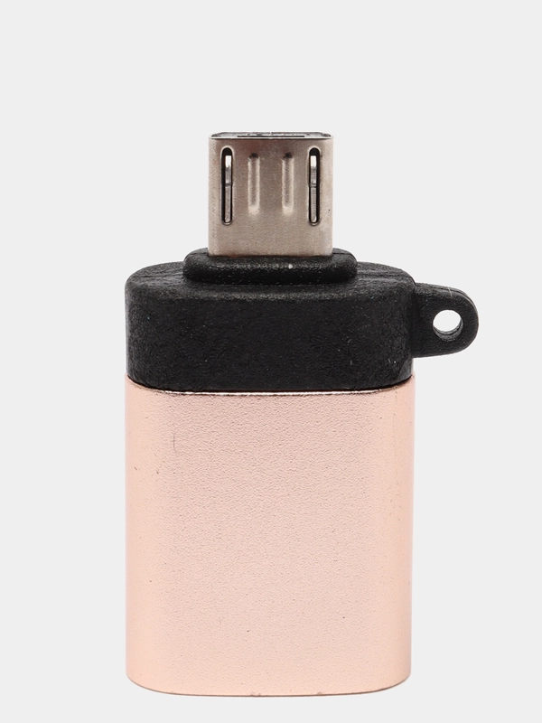 Адаптер Micro-OTG A2 J0061, золотой