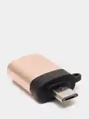 Адаптер Micro-OTG A2 J0061, золотой