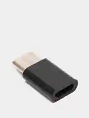 Адаптер Micro - Type-C T2 J0046, черный