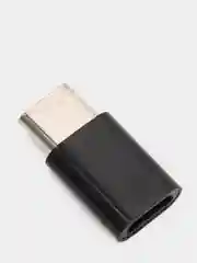 Адаптер Micro - Type-C T2 J0046, черный