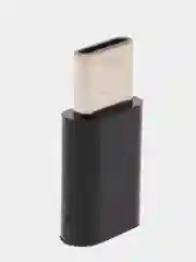 Адаптер Micro - Type-C T2 J0046, черный