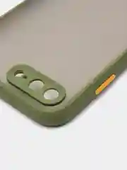 Лесной зеленый iphone 7+ / 8 Plus чехол матовый с цветными кнопками