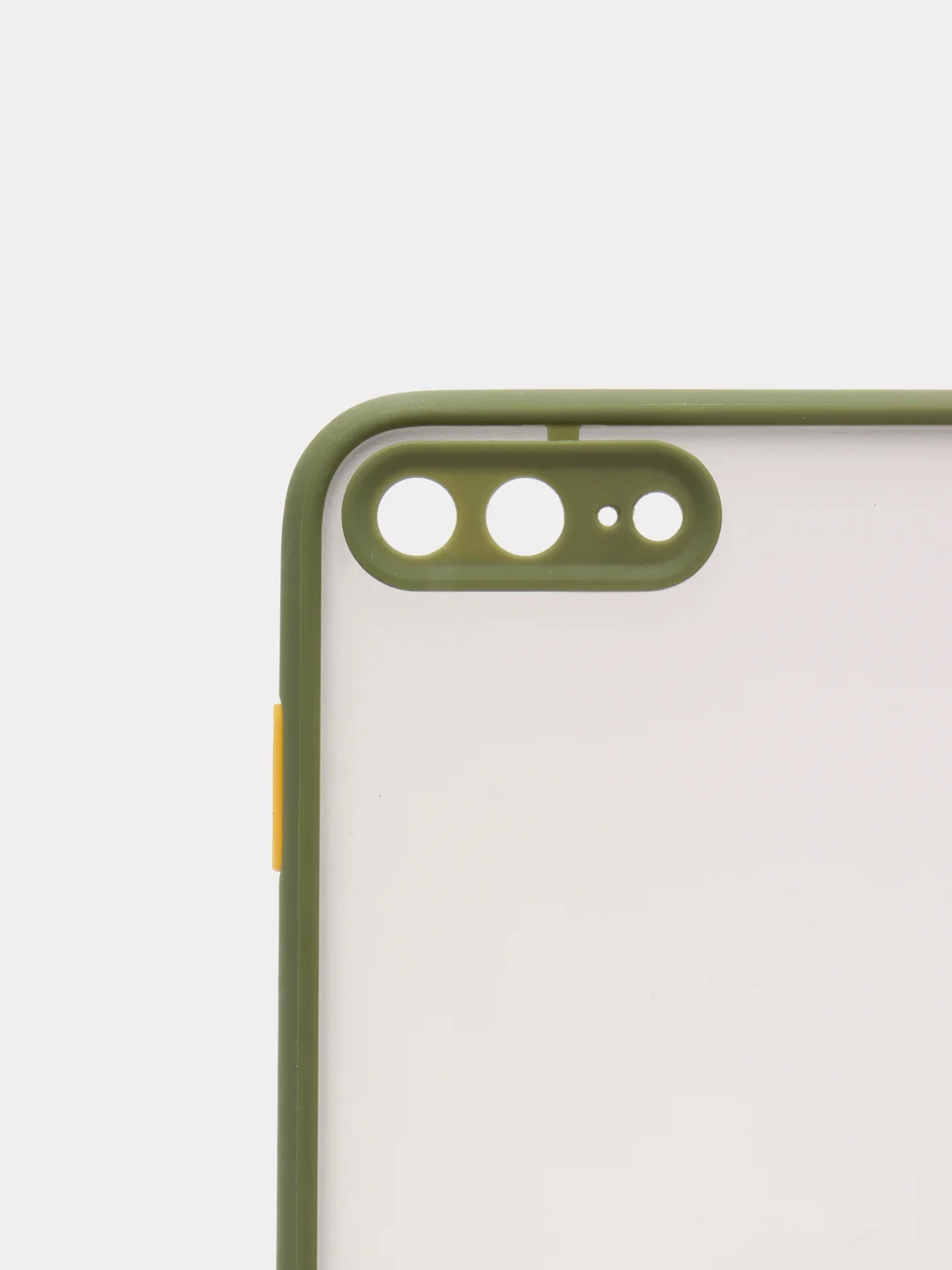 Лесной зеленый iphone 7+ / 8 Plus чехол матовый с цветными кнопками