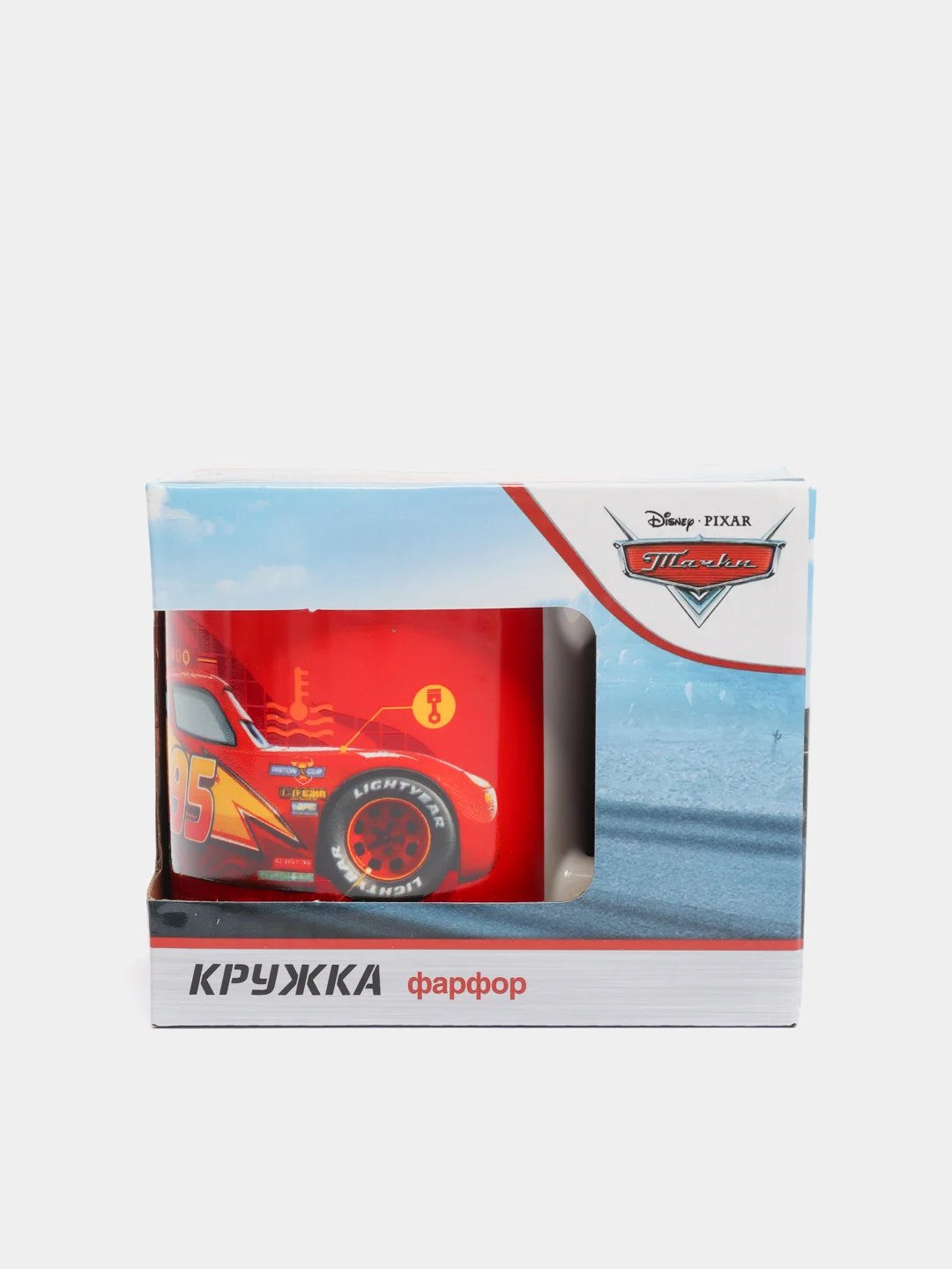 Кружка в подарочной упаковке, 220 мл, "Тачки" Дизайн 9, фарфор
