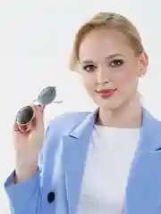Черный очки солнцезащитные, имиджевые унисекс с чехлом