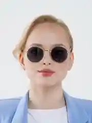 Черный очки солнцезащитные, имиджевые унисекс с чехлом