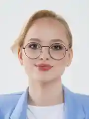 Прозрачный очки солнцезащитные, имиджевые унисекс с чехлом