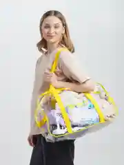 Сумка в роддом прозрачная, водонепроницаемая, 1 шт., желтый