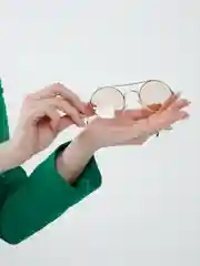 Бежевый солнцезащитные женские очки